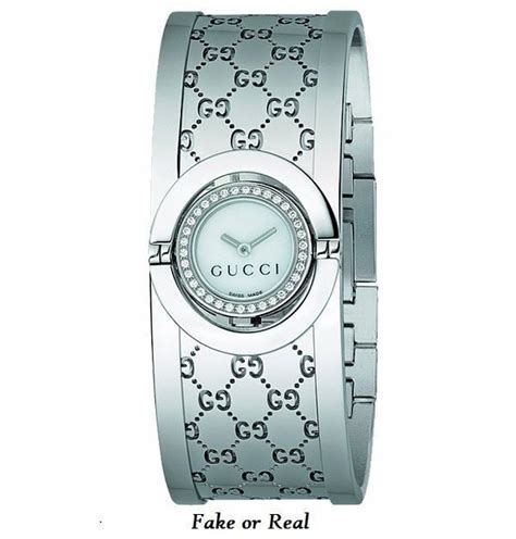 gucci quartz watch real or fake|gucci swiss quartz watch women.